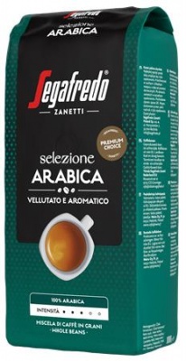 Kávé, pörkölt, szemes, 1000 g, SEGAFREDO "Selezione Arabica"