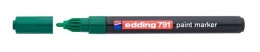 Lakkmarker, 1-2 mm, EDDING "791", zöld