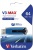 Pendrive, 64GB, USB 3.2, 175/80 MB/s, VERBATIM "V3 MAX", kék-fekete